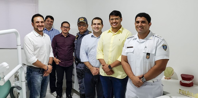 Read more about the article CRO-MA visita instalação do consultório da PM de Balsas