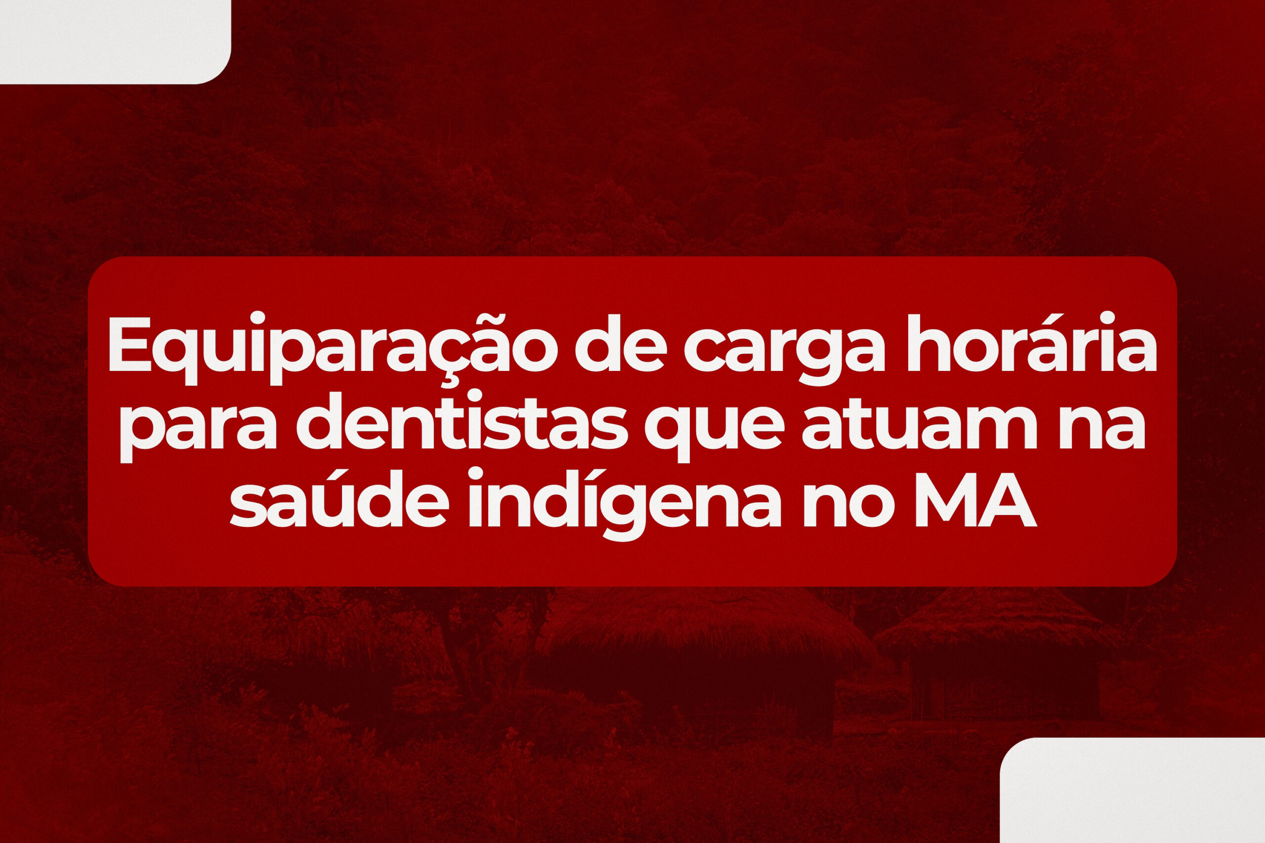 Read more about the article CRO-MA garante equiparação de carga horária para dentistas que atuam na saúde indígena no Maranhão