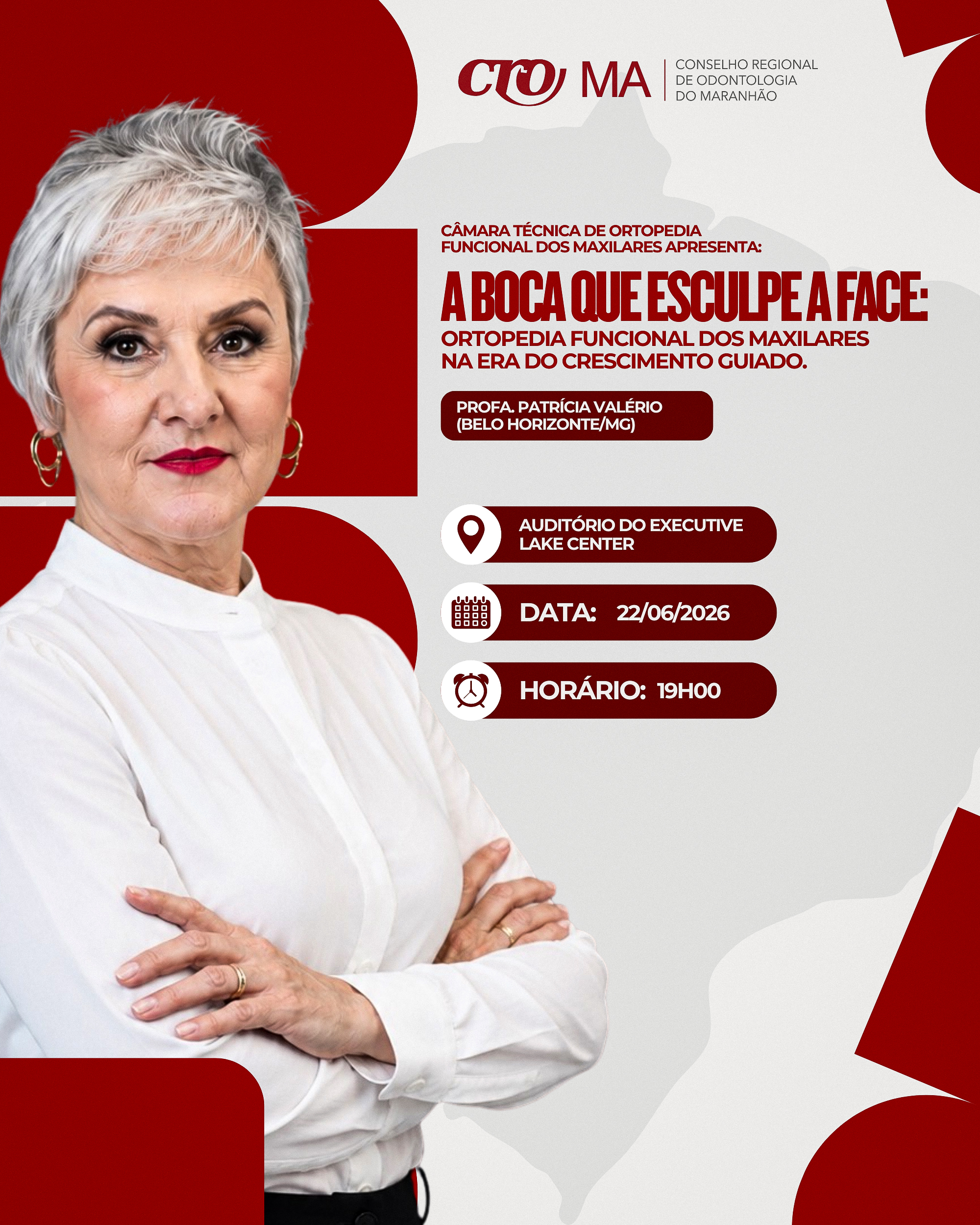 Read more about the article CRO-MA promove palestra sobre Ortopedia Funcional dos Maxilares com especialista de Minas Gerais